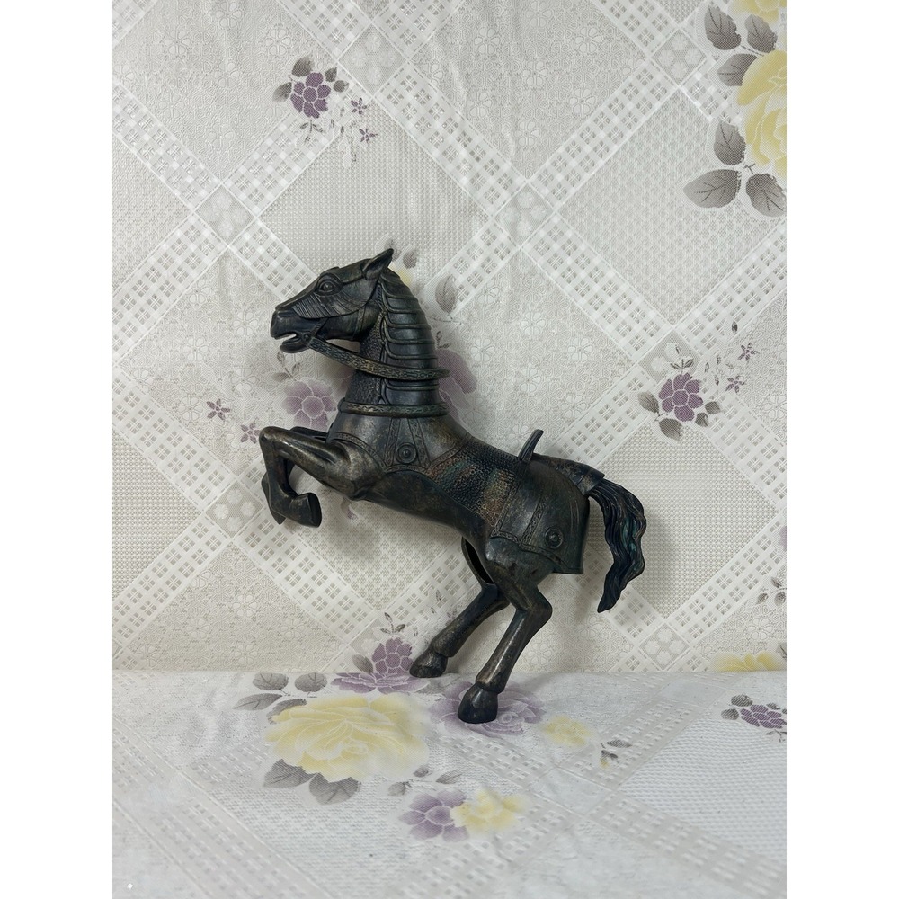 Harry Potter War Horse 2001 Warner Bros Plastic Rearing Horse 8"